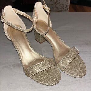 Gold Women's Sandals